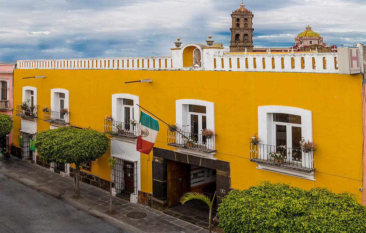 Ayenda Meson De San Sebastian Hotel Puebla Exterior photo